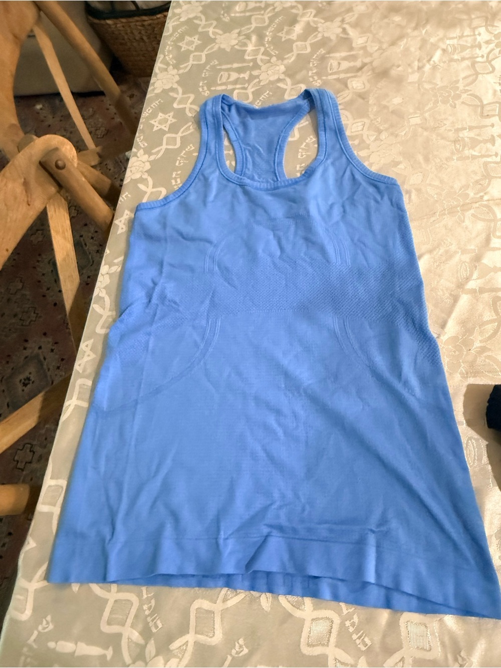Lululemon Women’s Racerback Tank Top in Light Blue